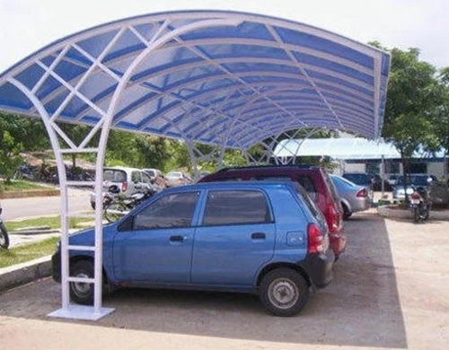 Stylish Car Parking Shed