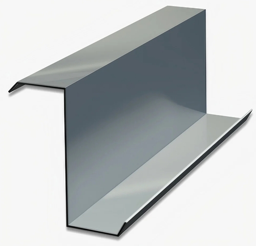 Z Purlin - Mild Steel, 18 kg Weight per Meter, Silver Color | Industrial Usage, Flexible Installation, Structural Strength