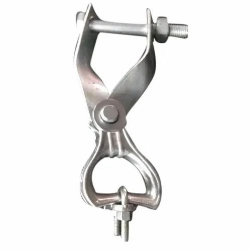 Aluminum Transmission Line Hardware Fitting - Aluminium, 4x7 Inch, Silver Color | Polished Surface, Durable Design, Standard Application for Transformers