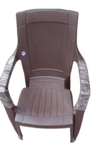 Brown Plastic Chairs - Color: Nan