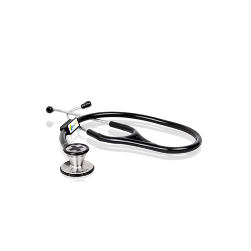 Cardiology Stethoscope ST-03 - Stainless Steel, Double Sided Chest Piece with Tunable Diaphragm, Portable Design for Hospital and Clinic Use