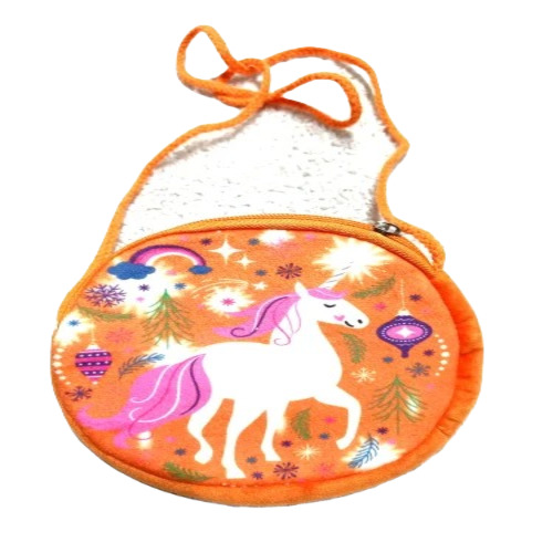 Cartoon Sling Bag - Premium Quality Canvas, Brown Design | Optimum Good Grade, Zip Closure