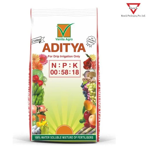 Fertilizer And Chemical Packaging Bags - PVC Material, Various Colors | Durable, Eco-Friendly, Ideal for Agriculture Applications