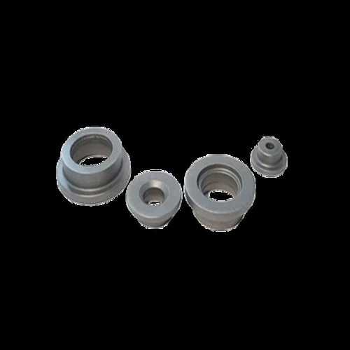 Forged Bush - Silver Stainless Steel, Custom Size, Round Shape, Durable, Good Quality, Impeccable Finish with Dotted Pattern
