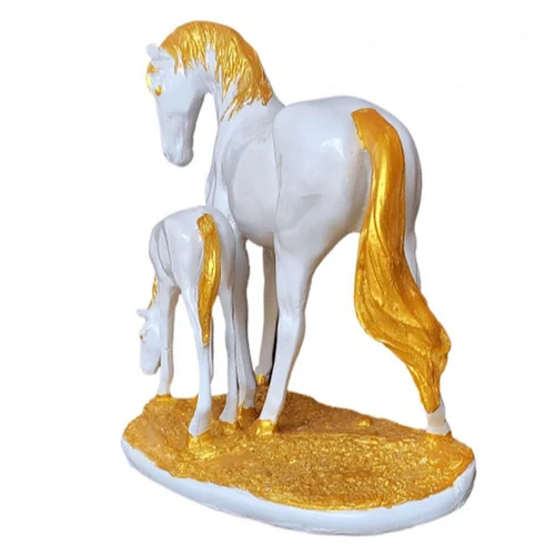 Horse Sculptures - Color: Yellow