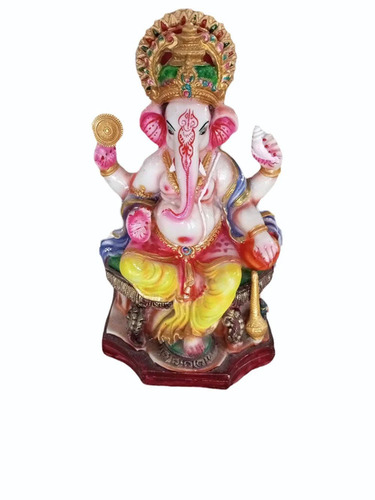 Marble Ganesh Statue  - Finishing: Polishing