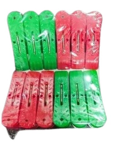 Plastic Apparel Clip - Plastic, Standard Size, Various Colors | Easy to Use, Timely Delivery, Quality Tested Standards