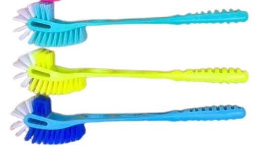 Plastic Brush For Toilet - Crack Resistant Plastic, Various Sizes Available | Good Gripping, Tested on Quality Standards, Various Colors Available