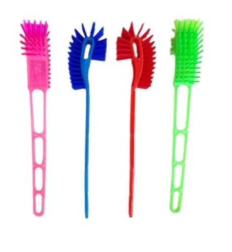 Plastic Toilet Brush For Cleaning - Plastic, Various Sizes , Various Colors | Easy to Use, Crack Resistant, Good Gripping