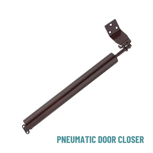 Pneumatic Door Closer - Color: Silver