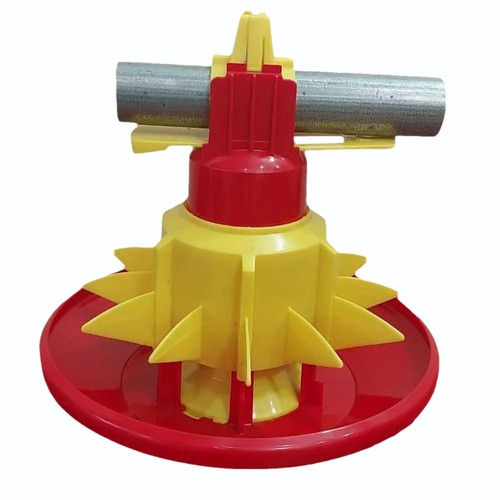 Poultry Pan Feeder - Color: Gray