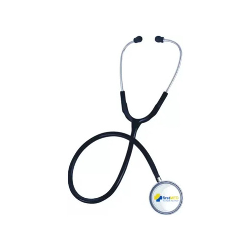 ST-01 Firstmed Stethoscope - Stainless Steel Single Sided Chest Piece, Tunable Diaphragm | Safe to Use, Portable Design, Manual Operation