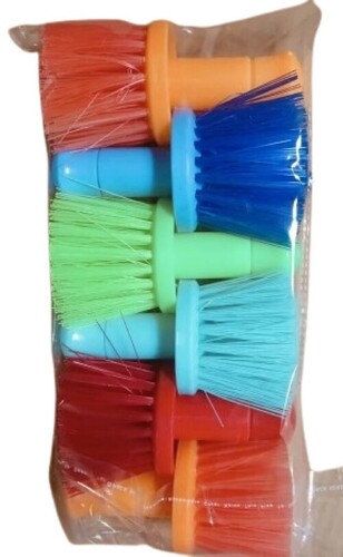 Toilet Brush - Lightweight Crack Resistant Plastic, Good Grip , Available in Various Colors for Effective Toilet Cleaning