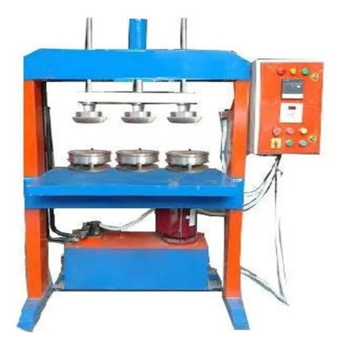 Triple Die Semi Automatic Paper Plate Machine