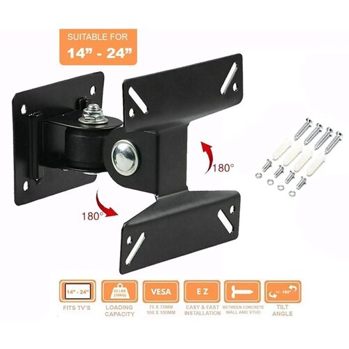 180 degree tv wall mount 