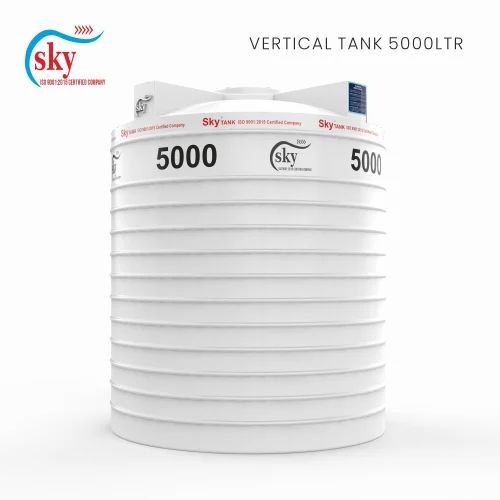 5000 Liter Vertical Water Tank 