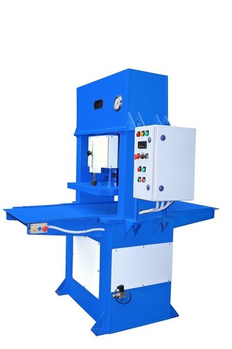 Hydraulic Cutting Machine - Color: Blue