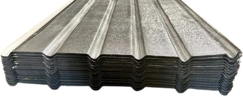 Insulated Profile Sheets - FRP, Rectangular, Grey, Very Good Finishing, Durable | Ideal for Industrial Applications