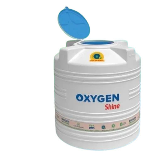 Oxygen Shine Triple Layer Water Tank - Color: White