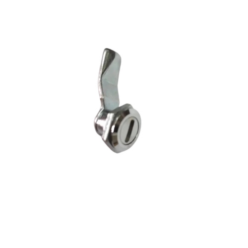 Screw Type Die Cast Panel Lock - Zinc Die Casting, 80 Grams, Silver Color, Chrome Plating | Secure Locking Mechanism, Easy Installation, Space-Efficient Design