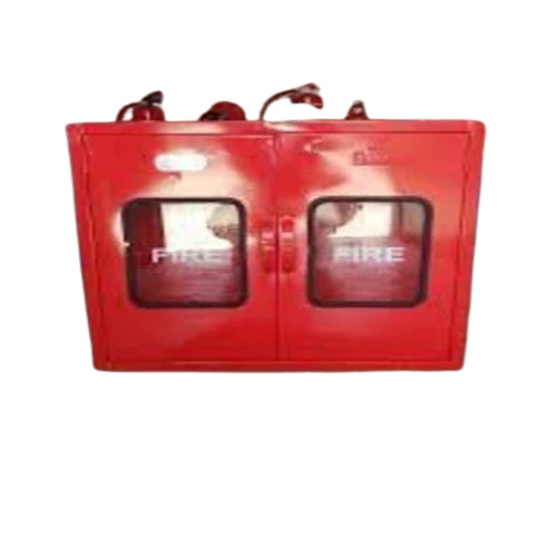 Fire Hose Boxes - FRP Material, 10 Inch Rectangular Shape, Red Color | Hard, Optimum Quality for Fire Fighting