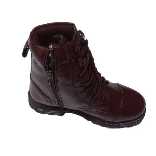 Leather Ankle Boot - Leather, Size 5, Black | Stylish, Durable, Comfortable Design for Men