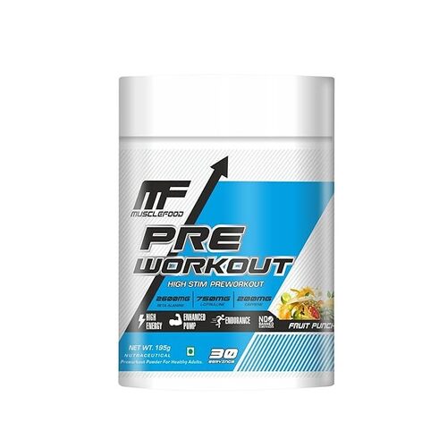Musclefood High Stim Pre-Workout Powder - Best Before: 18 Months