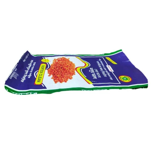 Rectangular Printed HDPE Woven Sack Bags - Durable Eco-Friendly Material, Various Colors | Ideal for Packaging Applications