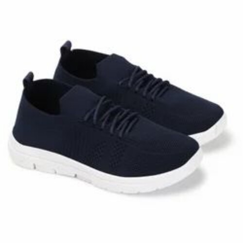 Sport Shoes - EVA Insole EVA Outsole Various Sizes Available | Non-Slippery Design Low Maintenance Black and White Color for All Seasons