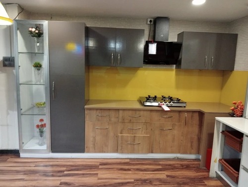 Wooden Modular Kitchen - Color: Allcolor