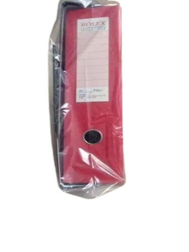 12 Inch Office File - Red Poly Bag Durable Design for Office Use | Good Print Quality and Rectangle Shape