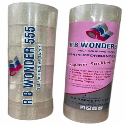 Bopp Self Adhesive Tape - BOPP 48mm x 100m White, Strong Adhesion, Durable, Versatile Packaging Roll