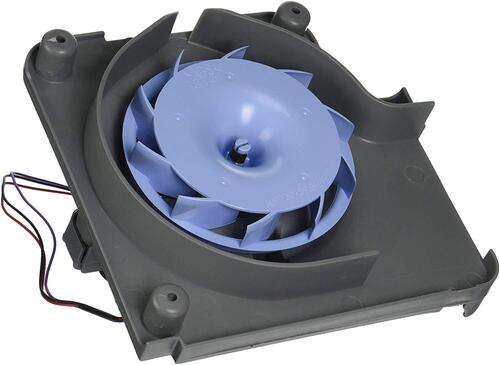 Cooling Fan - Plastic Material Black & Blue Color | High-Speed Air Cooling 1-Year Warranty Durable Quality