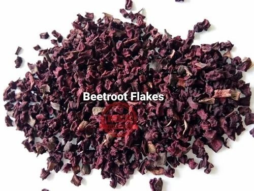 Dehydrated Beetroot Flakes - A Grade Organic 100% Pure Moisture 0% Loose Packaging 6-Month Shelf Life Dried Cooking Ingredient