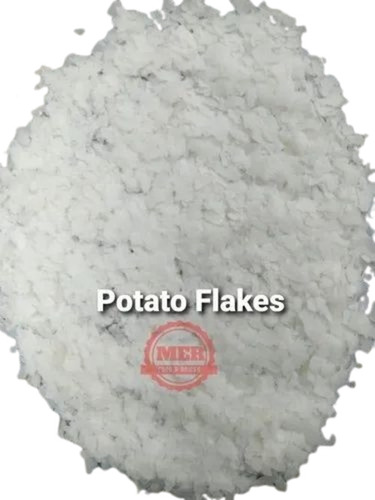 Dehydrated Potato Flakes - 20 Kg PP & Plastic Bag, White Color, 24 Months Shelf Life, Dried Flakes Quality A Grade