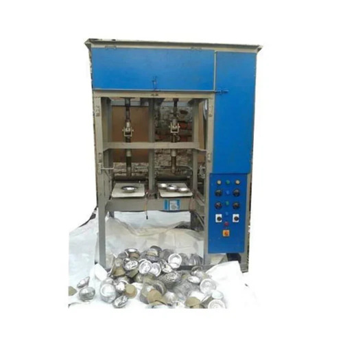 Double Die Dona Thali Paper Plate Making Machine
