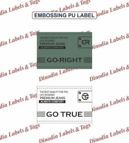 Embossing Pu Labels