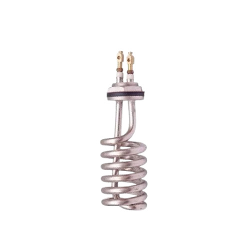 Geyser Heating Element - Copper, 7 Inch Diameter, Silver Color, 3000w Power, 230v Voltage | Converts Electrical Energy Into Heat Energy