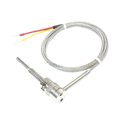 J Type Thermocouple - Stainless Steel Probe, 0.5-8 mm Diameter, 0 to 400 deg C Temperature Range, +/-1.5 deg C Accuracy | Industrial Usage, Silver Color