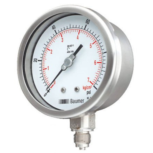 Mechanical Pressure Gauge - Accuracy: 0-160 Mm