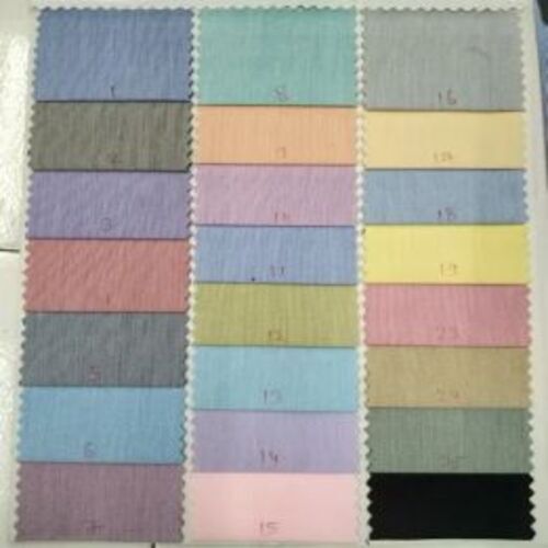 Mens Fancy Cotton Fabric - Polyester, Customized Sizes | Available in Many Colors, Attractive Design, Plain Pattern