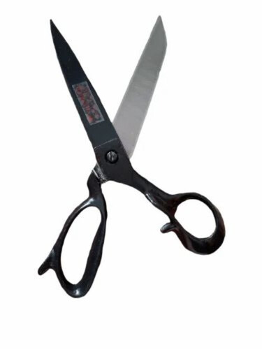 New Heera Aluminium Handle Tailor Scissors - Aluminium Alloy Blade, 10 Inch Size | Durable, Long Lasting, Straight Handle Type, 6 Months Warranty