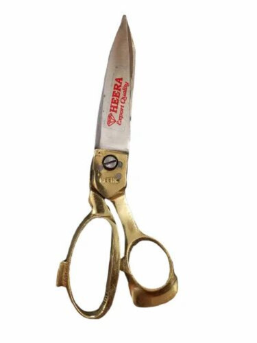 New Heera Brass Handle Scissors Size 8 "