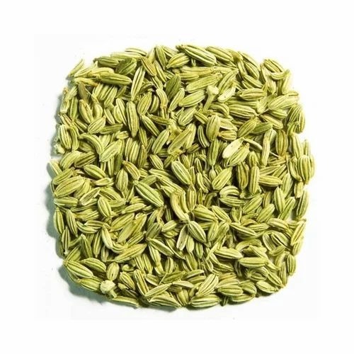 Organic Fennel Seeds - 10 Kg, Green Color, Dried, FSSAI Certified, 12 Months Shelf Life, Organic Variety, Storage in Cool and Dry Place