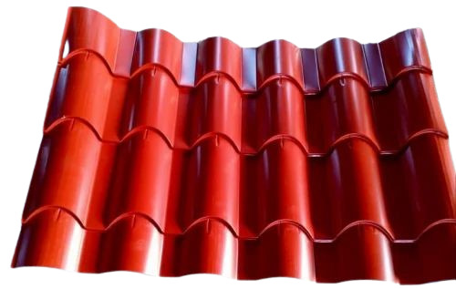 Red Euro Tile Roofing Sheet