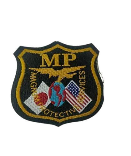 Security Uniform Labels - Woven Fabric Construction | Multi Color Design for Enhanced Visibility and Identification