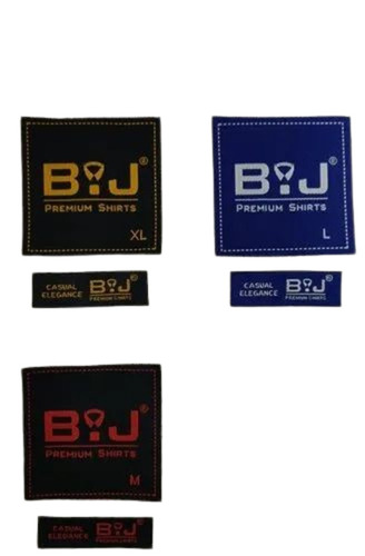 Shirts Cotton Labels - Multi Color Cotton Fabric | Ideal for Garment Production, Versatile Uses in Fashion and Apparel Industries