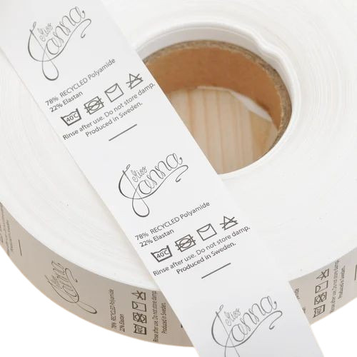 Taffeta Garment Label - Plain Multicolor Taffeta, 1 Inch Size | Ideal for Garment Labeling, Packed in PP Bag with Master Box Packaging