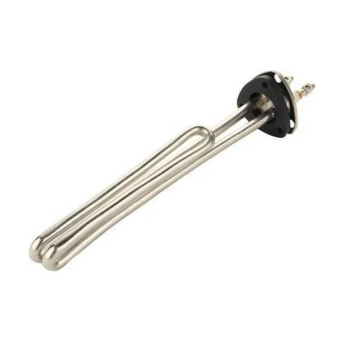 Triangle Type Geyser Heating Element - Copper, 9 Inch, Silver | 2000W Electric Power, Converts Electrical Energy into Heat Energy