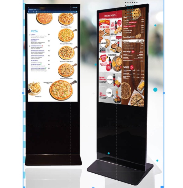 Ultra Slim Kiosk Non Touch 55 Inches